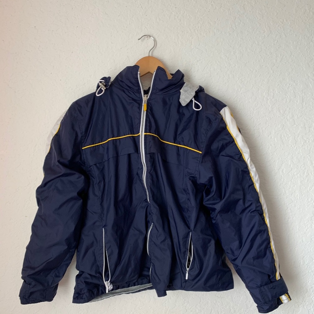 Blue Rain Jacket - image 3